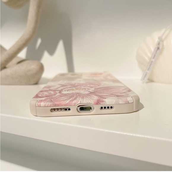 5for$10 Pale Floral iPhone 12 Pro Max Case, Aesthetic TPU Cover Protection Case - Picture 10 of 11